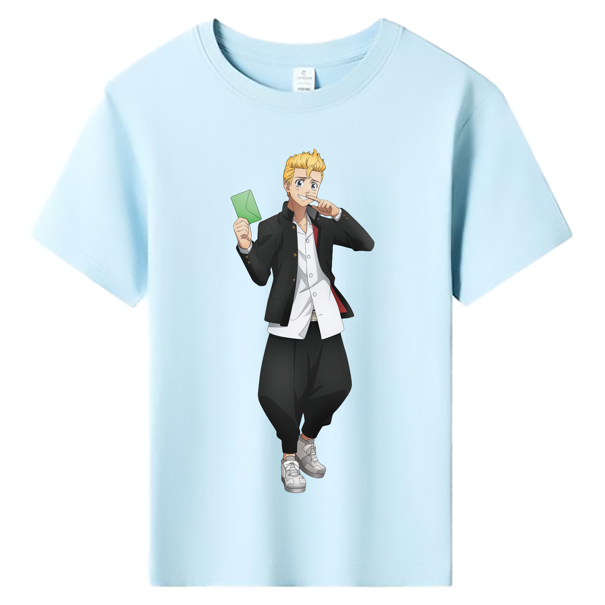 （画像用） 東京リベンジャーズ Tokyo Revengers 綿100％キッズTシャツ（フロントプリント）